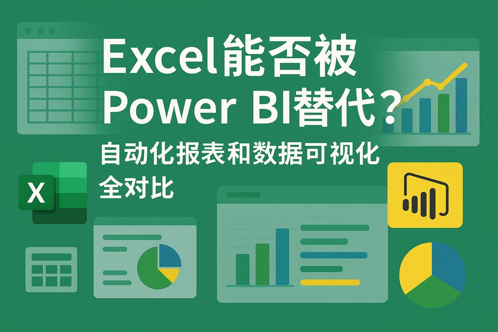 Excel能否被Power BI替代？自动化报表和数据可视化全对比